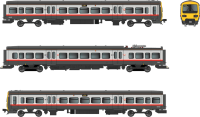 4D-323-002D Dapol Class 323 3 Car EMU - 323227 GMPTE